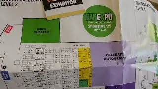 Fan Expo Philadelphia Visiting and walking all around 2025 May 17 Day 2