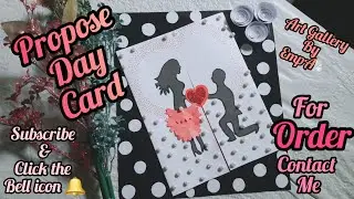 DIY propose day card||handmade||craft||Art Gallery by EmpA 🌬🇸🇦🇧🇩