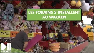 Foire Saint Jean 2021 : Les forains s'installent au Wacken