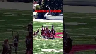 Calaveras Jr. RedHawks Cheer Halftime Show August 16,2025 vs Argonauts