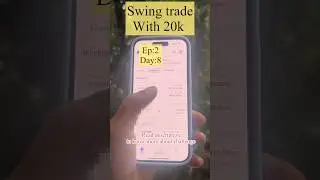 1 lakh swing trading challenge with low capital(20k) #swingtrading #1lakhchallenge #groww #trading