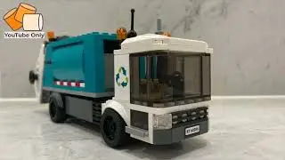 LEGO 60386 - Recycling Truck (Stop-Motion Build)