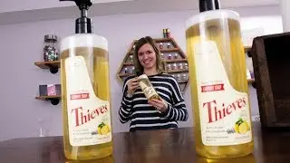 DIY Young Living Thieves Laundry Soap Hack