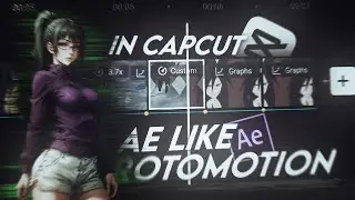 AE LIKE Smooth ROTOMOTION in CAPCUT!!! | #capcuttutorial