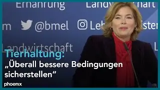 Statement von Julia Klöckner (CDU) zu Zukunftsperspektiven für die Tierhaltung am 02.03.21