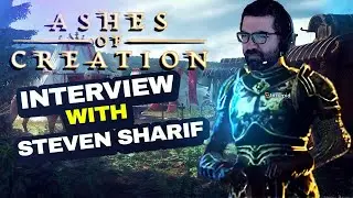 Ashes of Creation Interview with Creative Director Steven Sharif: UE5, Alpha 2, Mounts and More