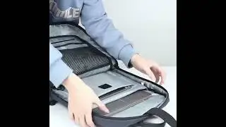 HK Slim Backpack For Men 15.6 Inch Laptop Bags Waterproof Minimalist