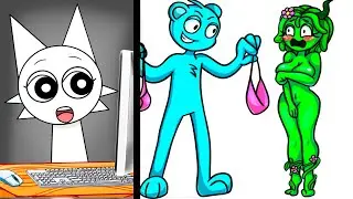 Sprunki Incredibox react to SUS TikToks/Themselves/Memes #3