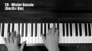 Krone - Classic Reggae riddim on Piano - Year 01 - Riddim 21 to 30 (with Chords)