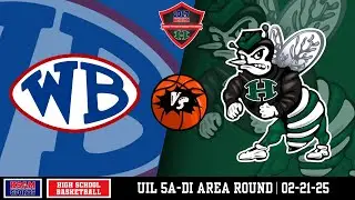 Beaumont West Brook Bruins vs. Huntsville Hornets - 5A DI Area Round - #txhshoops on KSAM Sports