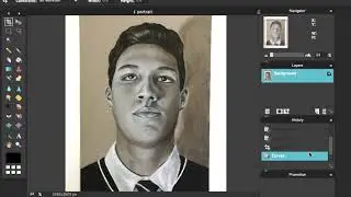 How to fix an image with White point in pixlr