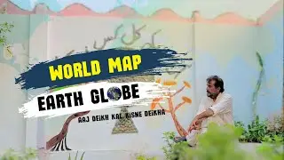 Giant Globe Stone Art 😍 | World Map Globe 🌎 | World Map Is Wrong ❌