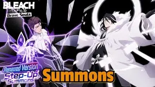 Pre-10th Anniversary Renewed Aizen & Byakuya Step Up Summons 5 Steps on Multis + Bunch of Singles