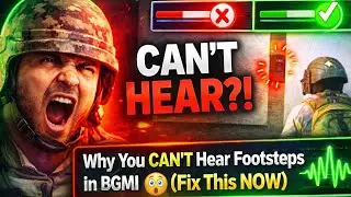 FIX 👨&zwj;🔧 Your BGMI / PUBG Audio Settings Now?