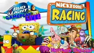 Cartoony Gameplay LIVE!: Nicktoons Racing REVISITED Ft. Matthew Chesser