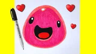 HOW TO DRAW SLIME / DRAWING BEAUTIFUL EASY AND FOFO - Drawing to Draw