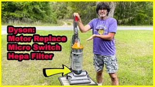 Dyson; Main Vacuum Motor Replacement Revealed/ Secret Filter Exposed!