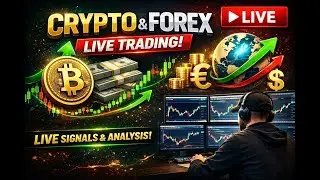 Real-Time Forex & Crypto Trades 🔥 Day 3 TOKYO SESSION | TRADE FX Live