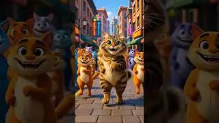 [Jumping animal friends] Jumping Jumping Cat #cat #kitten #kitty #animals #ani #song #dance #띠용띠용