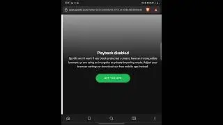 Spotify bug: 