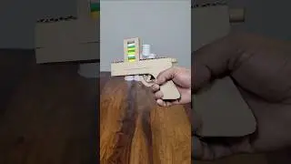 Slingshot handmade Cardboard pistol #diy #craft #handmade #amazing