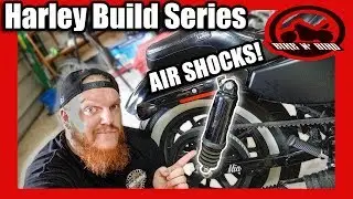 Road Glide Air Shocks on a Sportster - Harley Iron 883 Sportster 