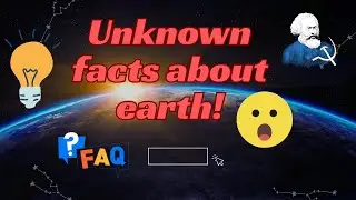 Interesting facts about earth | amazing Facts | Infosphere. 