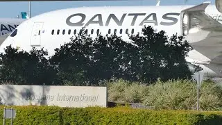 Grounded Aircraft During Lockdown Brisbane Airport