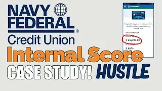 NFCU Internal Score Hustle-Case Study (31 point FICO Jump!) Navy Fed- Must Watch!