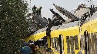 'We must find out cause' of fatal Italy train collision, says Renzi