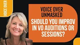 Is It OK To Improv In a Voice Over Audition? Real Life Ex. Industry Pro Halle Griffee #voiceover #vo