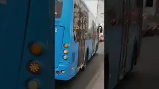 Отправление ЛиАЗа 5292.22-77 №031662 по маршруту 680 (автобус скоро может оказаться выведенным)
