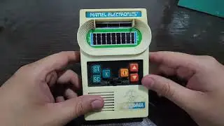 Segunda consola portátil de la historia - Mattel electronics - Football