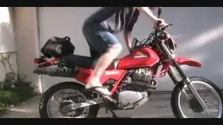 How To Kick Start A Honda XL500R Or XR500 Motorcycle
