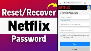 How To Reset Or Recover Netflix Password (2023) Reset And Recover Your Netflix Account