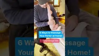 Different Ways To Massage Your Partner At Home! #massage #partnermassage #painrelief
