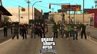 Grove Street and Los Varrios VS C.R.A.S.H and Mafia Russian