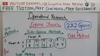 Sub - Game Method in Game Theory Operational Research