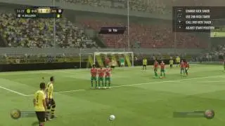 Dwight Gayle's amazing free kick