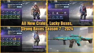 All New Crates, Lucky Boxes And Strong Boxes Season 7 - 2024 - Call Of Duty Mobile