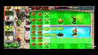 Plants Vs. Zombies Pool Level 6