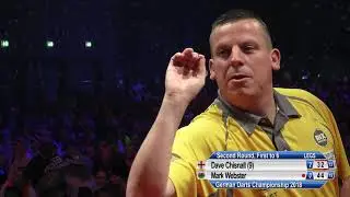 European Tour Record Average! Chisnall on fire vs M. Webster