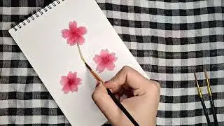 Simple flowers painting💐💐