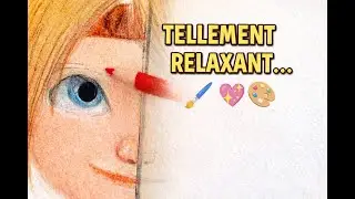Dessin en direct 🎨 Processus complet + Musique relaxante