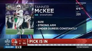 Eagles Draft Tanner McKee with the 188th Overall Pick in 2023 NFL Draft | NFL Network [HD]