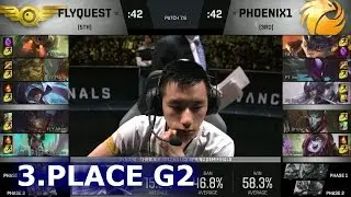 FlyQuest vs Phoenix1 Game 2 | 3rd Place Decider S7 NA LCS Spring 2017 | FLY vs P1 G2 1080p