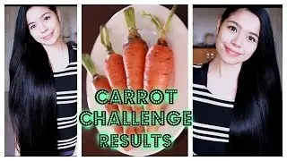 RESULTS of  The Carrot Challenge for Fast Hair Growth, Less Hair fall and Better Skin-Beautyklove