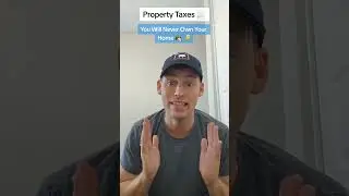 Why You Will Never Own Your Home - Property Taxes. 📃🏡🔑 #taxes #realestate #housing #money #housing