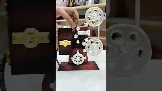 Vintage Film Roll Music Box 🎬🎵 | Retro Movie Reel Design | Angroos Gifts