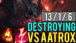 xBlotter | How To Destroy Aatrox top! | Teemo vs Aatrox Full Gameplay